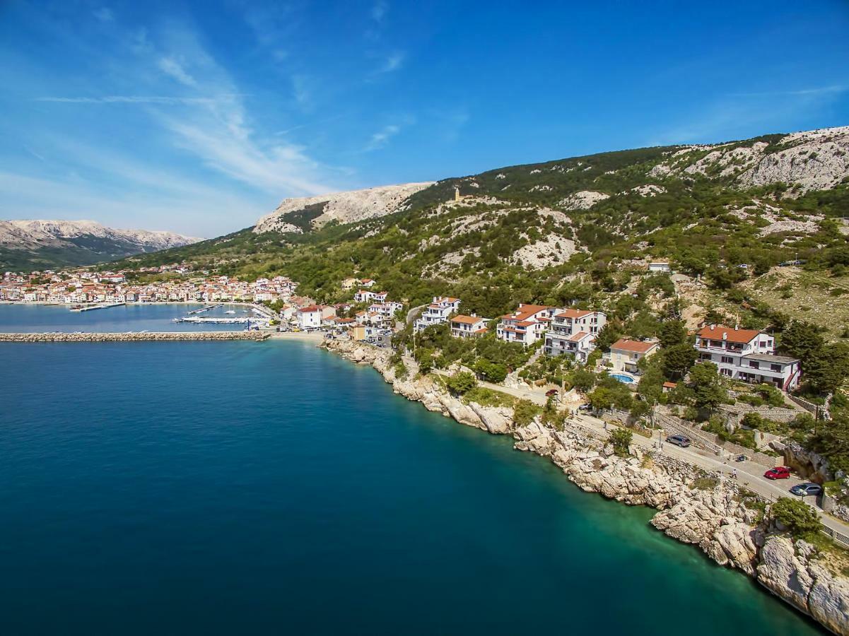 Apartments Kricin II Baška Eksteriør bilde