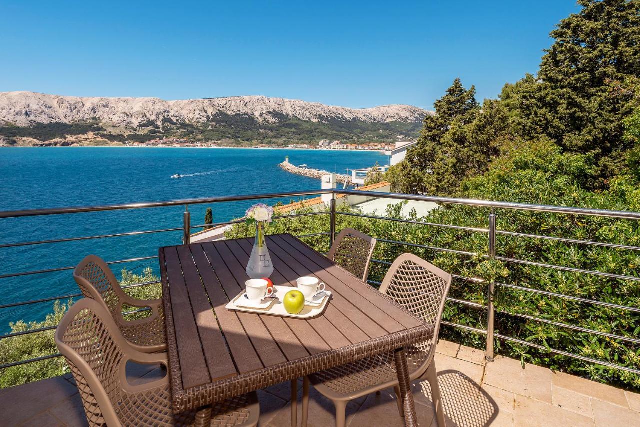 Apartments Kricin II Baška Eksteriør bilde